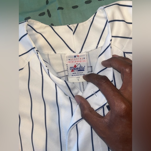 MLB Derek Jeter World Series Majestic Jersey Size S - Picture 6 of 6